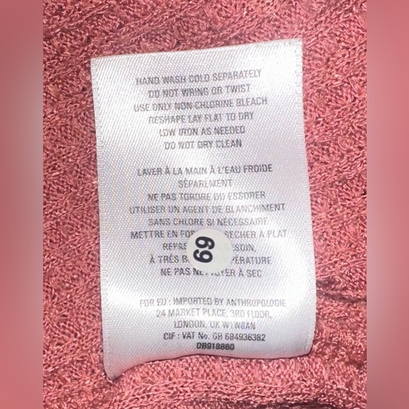 GUC Anthropologie Akemi + Kin Sweater Soft Waffle Knit - women’s small - Picture 7 of 7